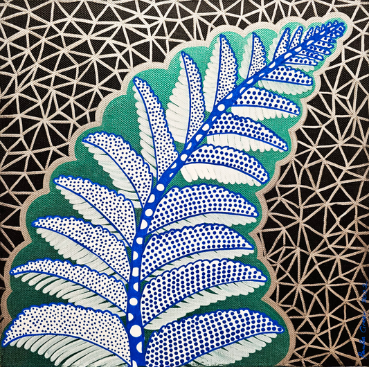 Silver Fern Original Painting